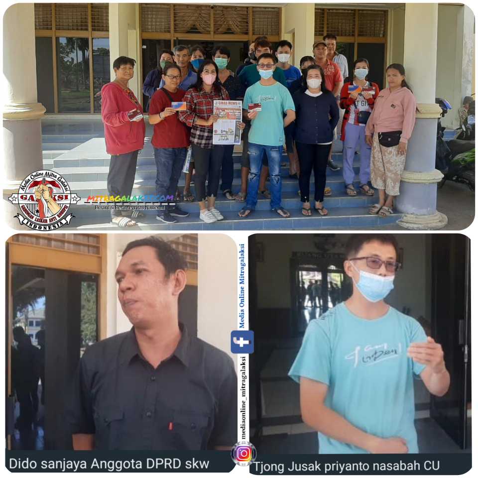 Tidak Bisa Cairkan Uang, Nasabah CU Mitra Panca Datangi DPRD Singkawang Untuk Meminta Solusi.