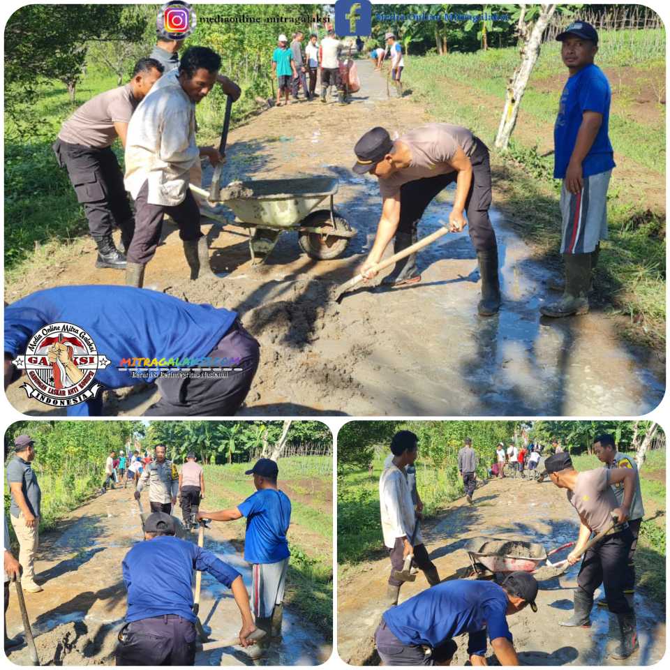 Polsek Terentang, Adakan Kegiatan Bhakti Sosial.