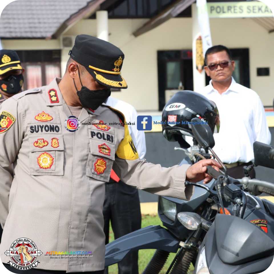 Kapolres Sekadau Pimpin Gaktiblin, Upaya Pengawasan dan Kontrol Bagi Personel