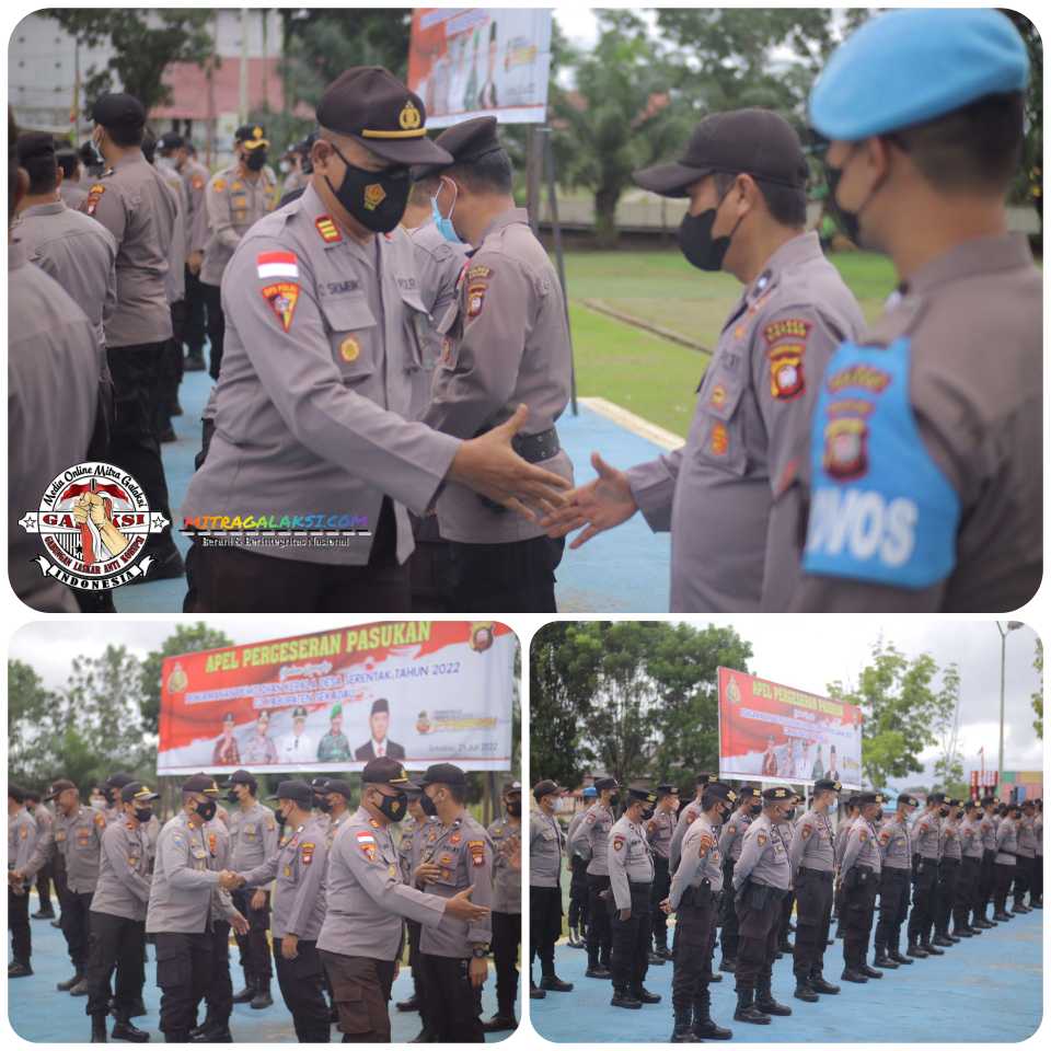 Polres Sekadau Lepas Kepulangan BKO Polres Sanggau dan Polres Sintang