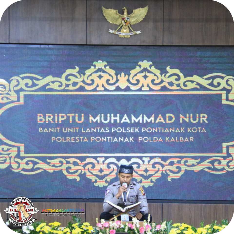 Briptu Muhammad Nur, Personil Polsek Pontianak Kota Polresta Pontianak, Polda Kalbar Raih Juara Harapan Dua MTQ Nasional Polri