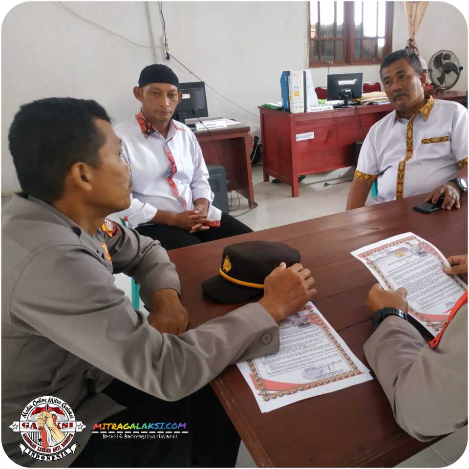 Satbinmas Polres Sintang, Laksanakan Sosialisasi Karhutla Kepada Instansi.