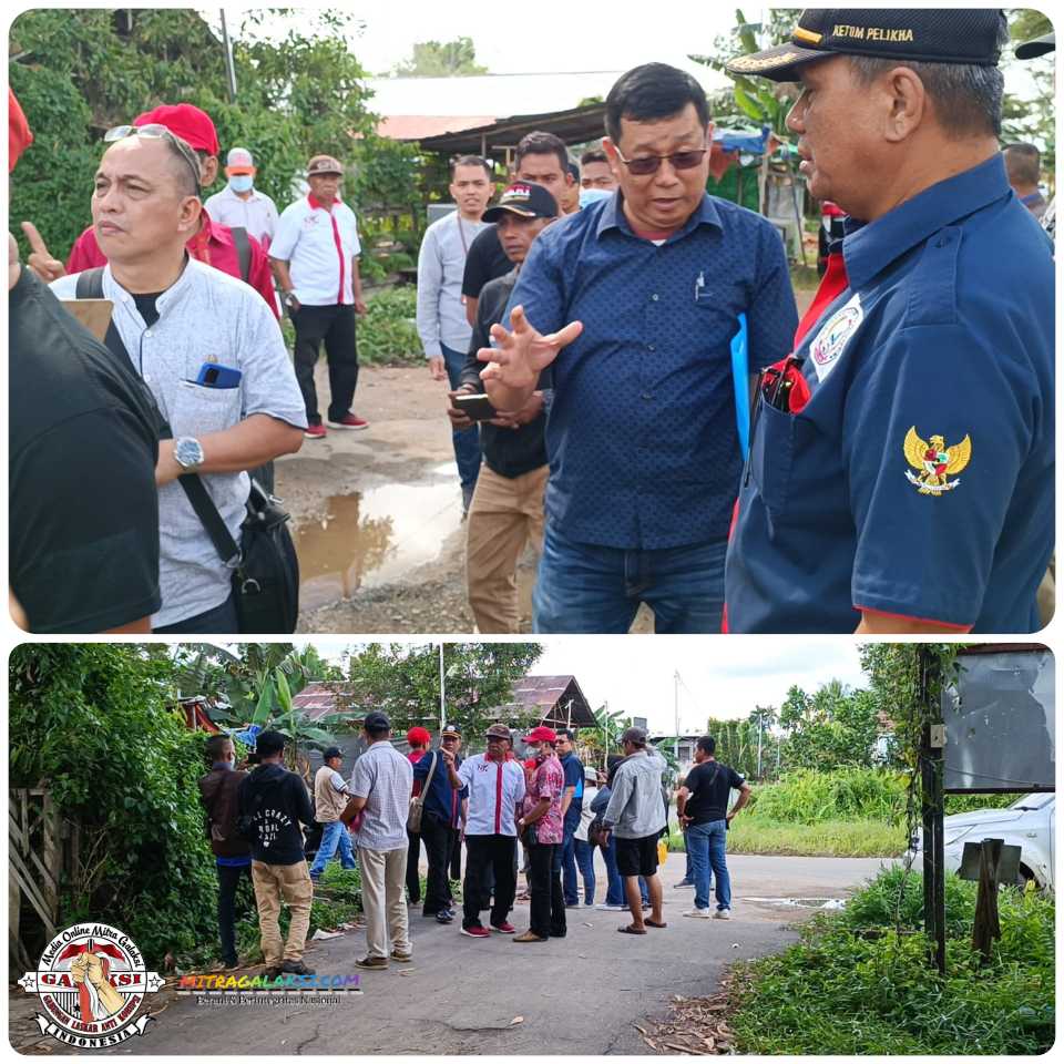 Tobias Ranggi.SH., Dilakukan Sidang Setempat Memastikan Fisik Tanah Bersengketa.