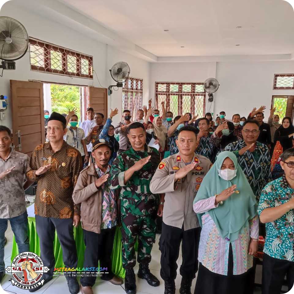 Lokakarya Mini Tribulan Ke II Lintas Sektoral, Kapolsek Kuala Mandor B, “ Desa ODF.