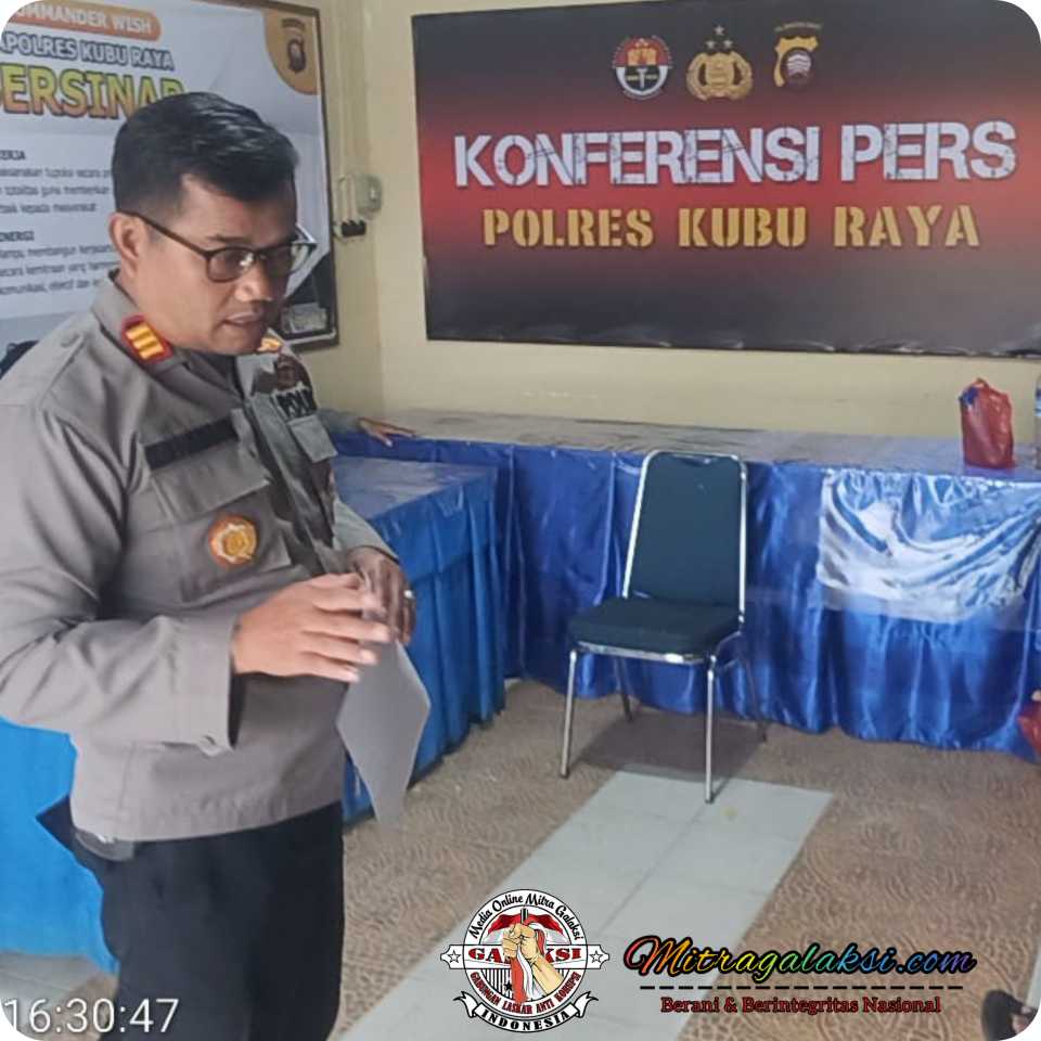 Polsek Kakap Berhasil Selesaikan Problem Solving Kasus Pengeroyokan Antar Pelajar di Cafe.