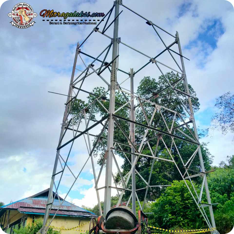 Kontraktor Pelaksana Harus Bertanggung Jawab, Pencuri Besi Tower BTS Di Nanga Sayan Masih Dalam Pemeriksaan.