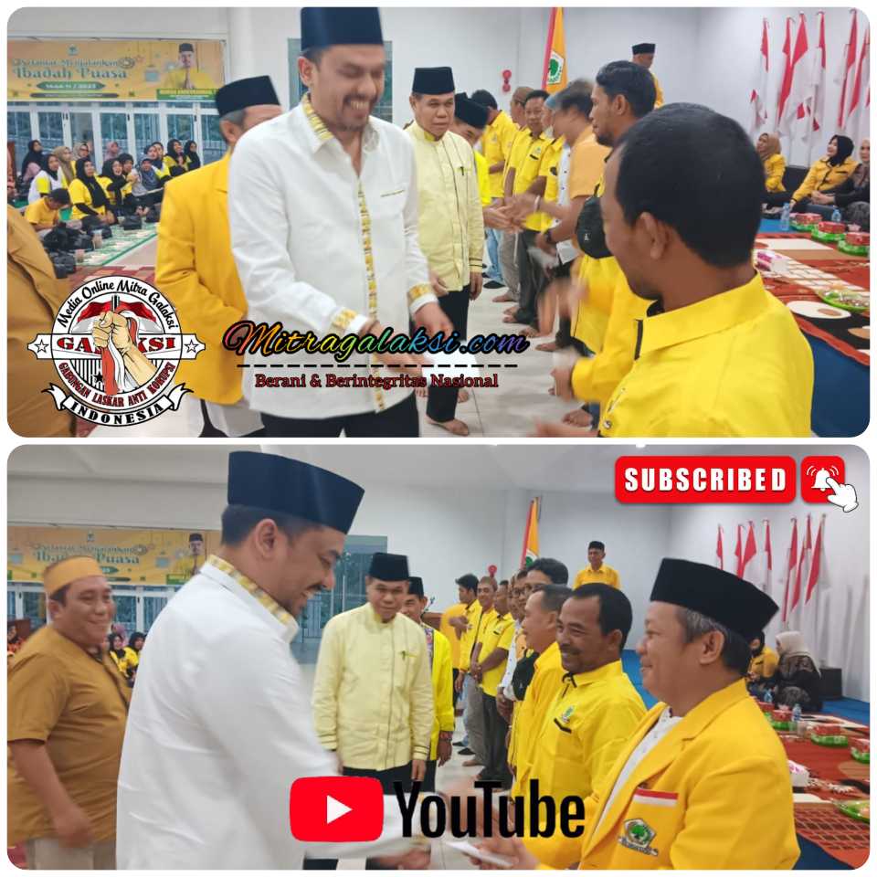 Ketua DPD Partai Golkar Provinsi Kalimantan Barat, Maman Abdurrahman ST, Hadiri Safari Ramadhan di Kabupaten Mempawah.