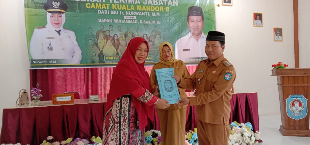 Memasuki Purna Tugas, Camat Kuala Mandor B, Ir Nurwanti MM, Pamit Undur Diri.