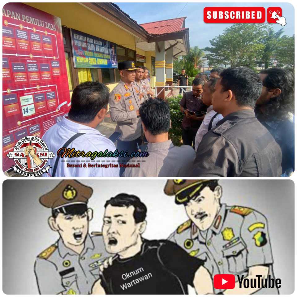 Kapolres Melawi AKBP, M.Safi’i, Sampaikan Proses Hukum Kepada Ketiga Oknum Wartawan Yang Terlibat Kasus Pemerasan.